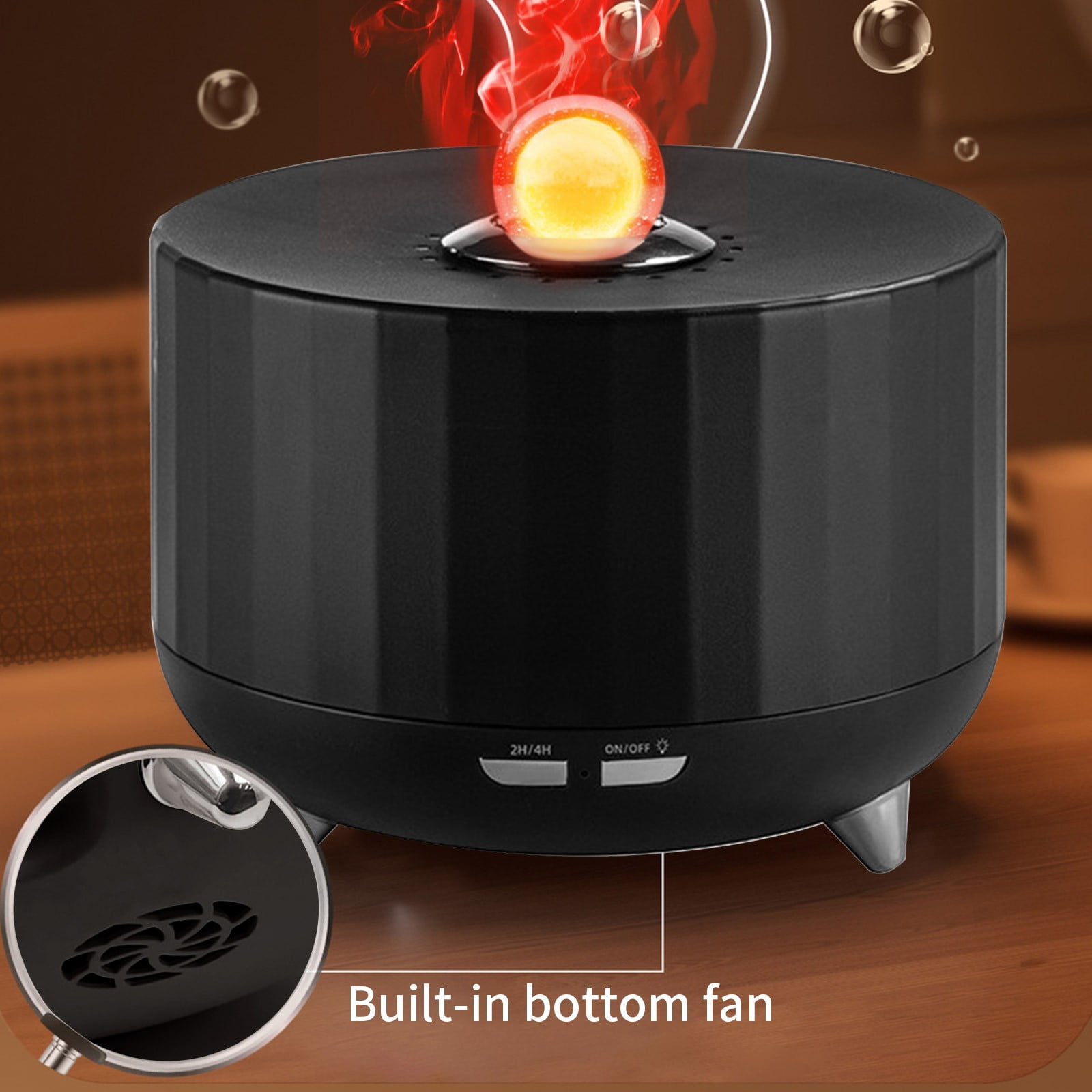 BOBOMOTI Humidifiers for Bedroom Cool Mist Top-Fill Ultra-Quiet Humidistat for Baby Nursery Plants Essential Oil Diffuser Clearance