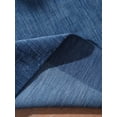 thumbnail image 5 of Rugsotic Carpets Hand Knotted Wool Area Rug 9'x12' Blue Contemporary Rectangle Indoor Rug for Living Room, Bedroom Antimicrobial L00201, 5 of 7