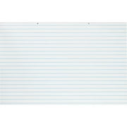 Pacon Primary 1" Ruled Chart Pads - 100 Sheets - Ruled - 36" x 24" - White Paper - 5 / Carton