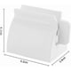 thumbnail image 4 of Pack Toothpaste Squeezer, Toothpaste Dispenser, Toothpaste Tube, Paint Tube Squeezer (White & Red), 4 of 4