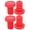 Red, variant on Vibrant Bike Handlebar End Plugs Odorless Polyester Rubber Cycling Handlebar Cap Covers 1.4 x 1.3 Inches / 35.5 x 33 mm Lightweight Bicycle Bar Ends Protective Grips Stoppers 2 Pairs Red Set