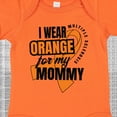 thumbnail image 4 of Inktastic I Wear Orange for My Mommy Multiple Sclerosis Awareness Boys or Girls Baby Bodysuit, 4 of 5