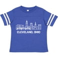 thumbnail image 3 of Inktastic Cleveland Ohio Skyline Boys or Girls Toddler T-Shirt, 3 of 5