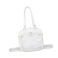 thumbnail image 3 of EHJRE Ita Bag Handbag Itabag Japanese Adjustable Shoulder Bag Women Shoulder Bag White, 3 of 9