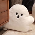 thumbnail image 5 of QLUEWX Halloween Ghost Plush Pillow, Cute Spooky Boo Throw Pillow Soft Fluffy Ghost Shaped Decor for Sofa Bedroom Home Party Holiday Birthday Gift for Kids Adults, 5 of 6