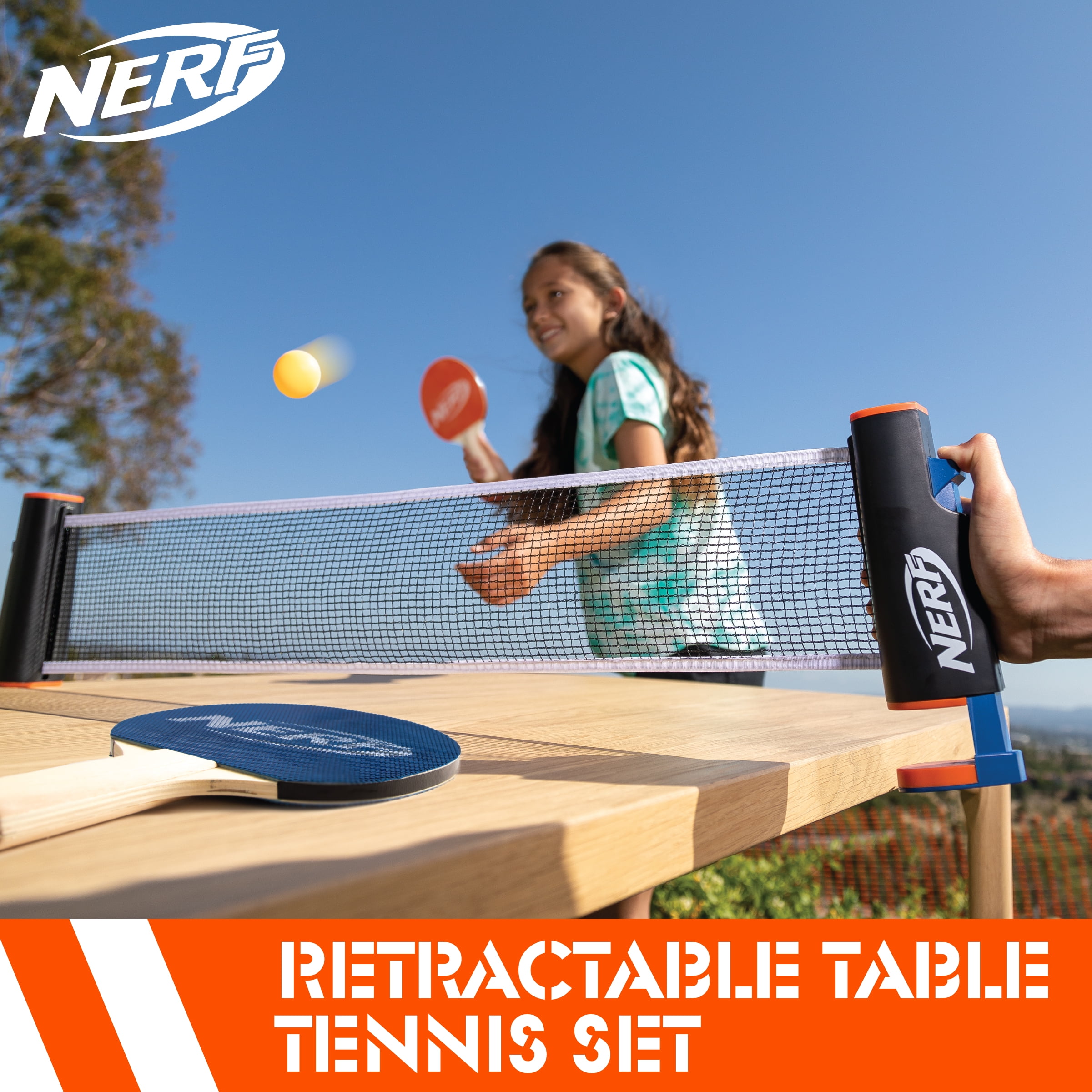 Hangend Tafeltennistrainer Set – Deurpingpong Met 2 Batjes En 6 Ballen – Verstelbaar Voor Deurkozijn – Binnenplezier Voor Kinderen