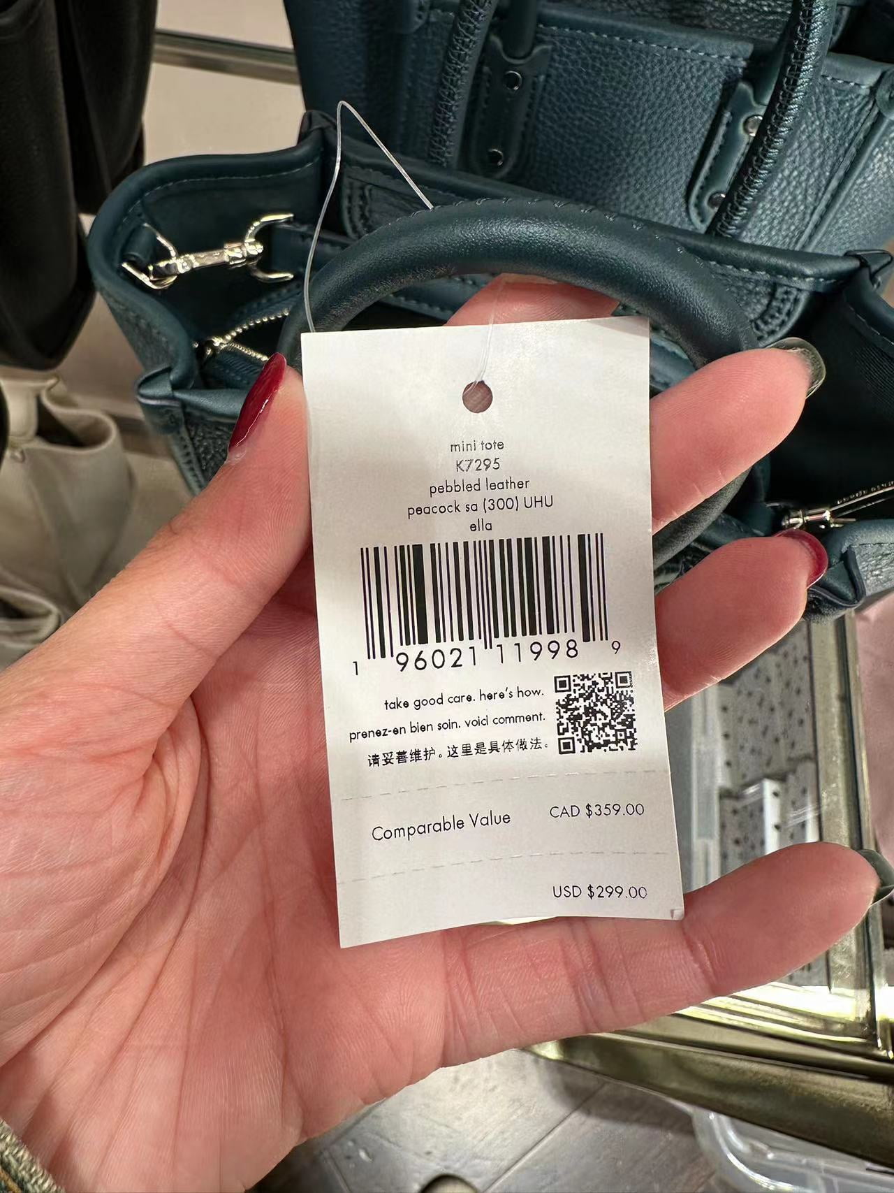 Kate Spade New York Women's Ella Mini Pebbled Leather Satchel Crossbody Handbag (Sapphire Multi)