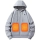 thumbnail image 1 of Abrigos Sueltos Calefacción Invierno Sudaderas Con Capucha Casuales Eléctrica para Hombres Y Mujeres, 1 of 9