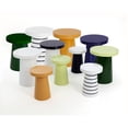 thumbnail image 3 of Brant House Porcini Concrete End Table - Large - White / Stripes, 3 of 3