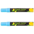 thumbnail image 1 of Marcador de Vidrio VentDepot ChalkyBlue 2 Pzas Azul Neon Punta redonda mediana MXMNJ-002, 1 of 1