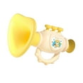 thumbnail image 2 of Loespoir Small Horn Children's Microphone, Can Play Music Toy Microphone, Toy Musical Instruments Set, For Sing Along Fun, Performance Play, Imaginative Entertainment(Yellow), 2 of 6