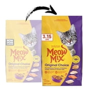 Meow Mix Original Choice Dry Cat Food, 3.15 lb. Bag