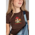 thumbnail image 3 of Brown Do Your Thing Mushroom Crop - Cute Graphic Tee for Women, 3 of 4