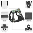 thumbnail image 6 of Fuzoiu Hot Dog Pizza Print Reflective Dog Harness,Adjustable, Breathable Pet Vest,Dog Harness No Pull,No Choke Pet Vest for Small, Medium, and Large Dogs-X-Large, 6 of 6