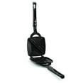 thumbnail image 2 of Premia 2-cut Gas Sandwich Toaster Black + 12 Cavity Black Appam Patra Side Handle With Lid, 23 Cm | Non-stick Inner Layer, 2 of 4