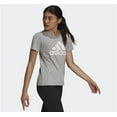 thumbnail image 3 of Adidas Women's Short Sleeve Graphic Print Crewneck Active T-Shirt, 3 of 6