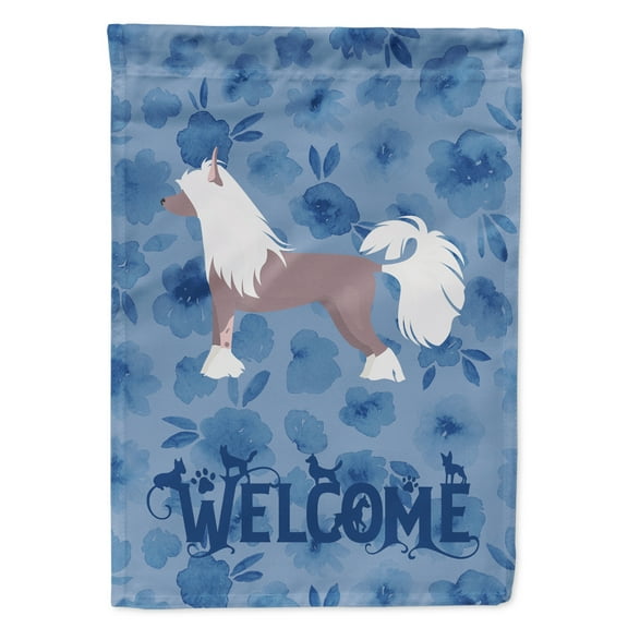 Chinese Crested #2 Welcome Garden Flag