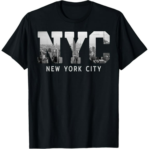 NYC New York City Skyline Souvenir T-Shirt