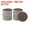 Brown 1500 Grit, variant on 25pack 3-inch Sponge Sanding Pad 220 Grit Sanding Sponge Hook and Loop Sanding Disc