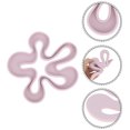 thumbnail image 3 of Unique Bargains 1 Pc Reusable Flower Silicone Coaster Pink, 3 of 5
