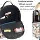 thumbnail image 5 of Cute Cartoon Bubble Tea Pattern Backpack,Large Capacity Travel Backpack,Laptop Backpack,Water Resistant Backpack For Women Men, 5 of 5