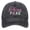 Black, variant on Unisex Breast Cancer Awareness Washed Cotton Embroidery Baseball Cap Duck Tongue Hip Hop Hat Navy