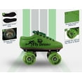 thumbnail image 2 of Fly Drone Patins à Chaussures Quad Haute Vitesse pour Utilisateurs Professionnels et Intermédiaires avec Roulements de 7mm 2rs et Roues en Pu de 65mm pour Tous les Groupes d'Âge Garçons et Filles (Vert-9 Uk (Longueur des Pieds 29 cm), 2 of 5