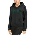 thumbnail image 3 of Women's Charcoal Notre Dame Fighting Irish Arched Name Full Zip Hoodie, 3 of 4