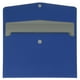 thumbnail image 1 of Carpetas de archivo de PU, carpeta de sobre A4, bolsa de almacenamiento de documentos con cierre de botón (azul claro), 1 of 7
