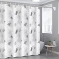 thumbnail image 1 of Cortina de ducha de 120 x 1800 cm, cortina de bañera, antimoho, impermeable, para baño, 1 of 5