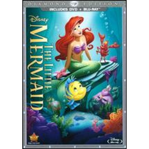 Pre-Owned The Little Mermaid [Diamond Edition] [2 Discs] [DVD/Blu-ray] (DVD 0786936834345) directed by John Musker, Ron Clements