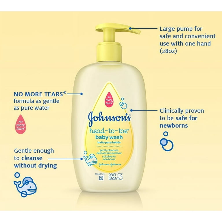 Johnson Johnson Johnsons Baby Head To Toe Wash 28z