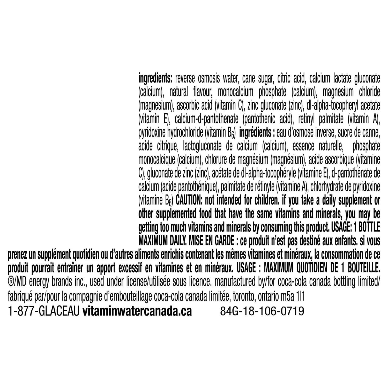 Glaceau Vitaminwater Multi-V Bouteille, 591 mL 591 ml