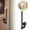 B, variant on Suction Cup Kitchen Paper Towel Holder Drill- Cabinet Hanger Wrap Organizer Dishcloth Hanging Rod Toilet Paper Roll Storage