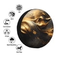 thumbnail image 4 of Balery Luxurious Gold Flow Cubiertas para Neumáticos - Protector Resistente para Neumáticos de Camioneta, SUV, Remolque, Camper y RV-17 inch, 4 of 6