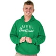 thumbnail image 5 of Funny Meh Christmas Anti-Xmas Season Hoodie Sweatshirt Women Men Brisco Brands S, 5 of 5