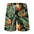 thumbnail image 3 of Vedolay Mens' Short Set Men's Hawaiian Sets Short Sleeve Beach Flower Shirts and Shorts Outfits,White XXL, 3 of 5