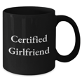 thumbnail image 2 of Funny Sweetheart Gifts from Men, Unique Black Coffee Mug for Her, Certified Sweetheart Quote on Father's Day, 11oz or 15oz, Microwave and Dishwasher Safe, 2 of 4