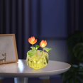 thumbnail image 6 of SLYNSHome LED Night Light for Girls Lotus Lights DIY Present Lamps Kids Nightlight for Bedside Bedroom Decoration Birthday Gifts (White), 6 of 7