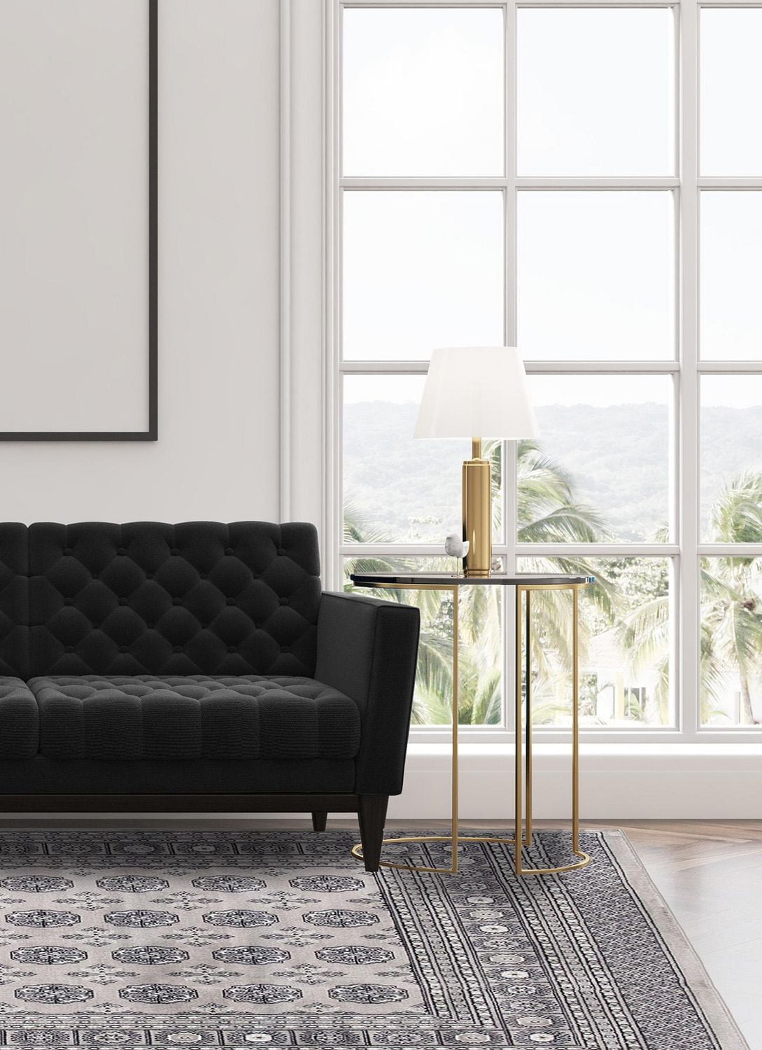 Tekke Oriental Area Rug  for Living Room, Dining Bedroom