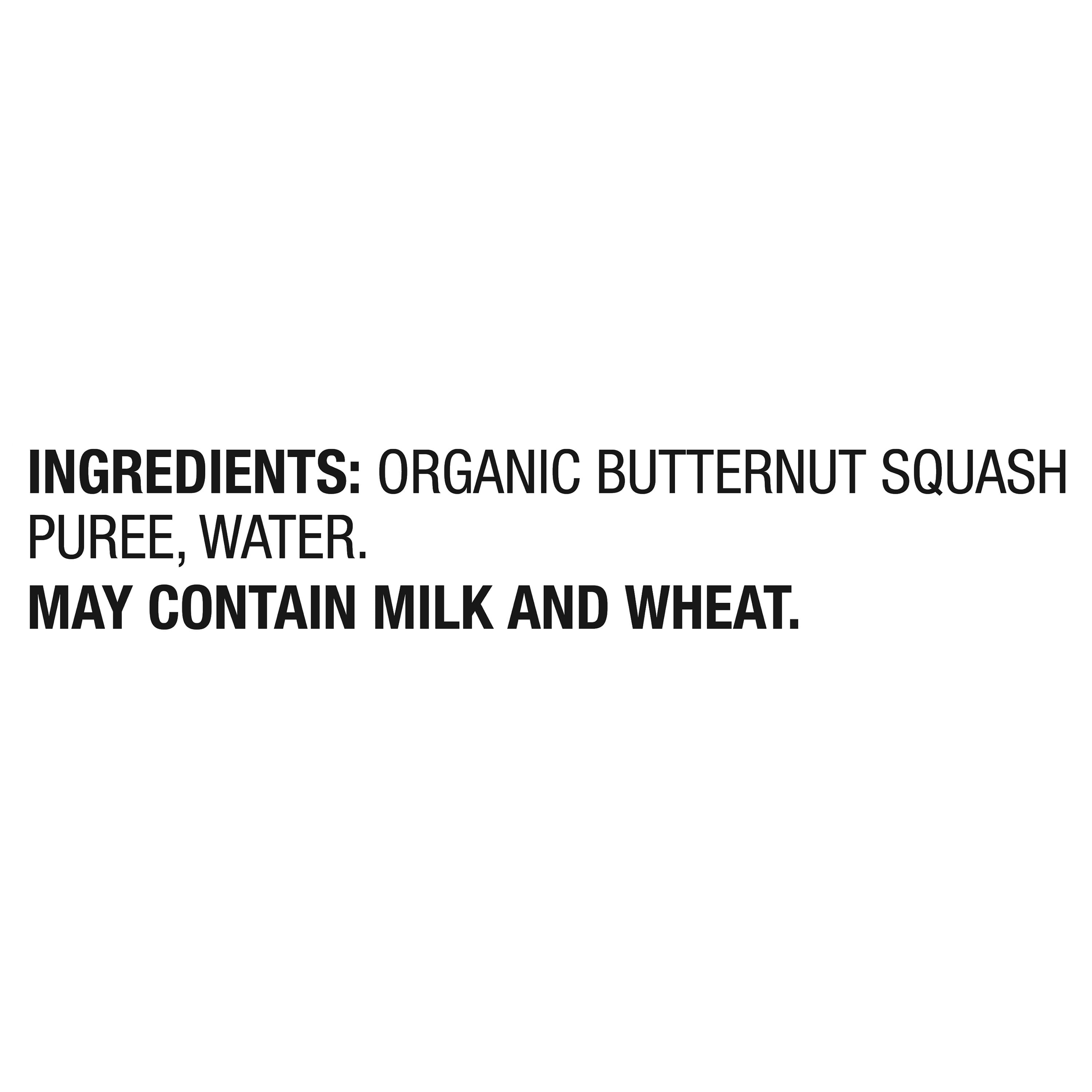 (3 pack) Parent's Choice Stage 1 Baby Food Butternut Squash Puree, 4 oz Jar