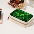 thumbnail image 7 of St. Patrick's Day Velvet Necklace Holder: Portable Travel Organizer Box with Removable Compartment - Great Gift for Any Occasion, 7 of 7