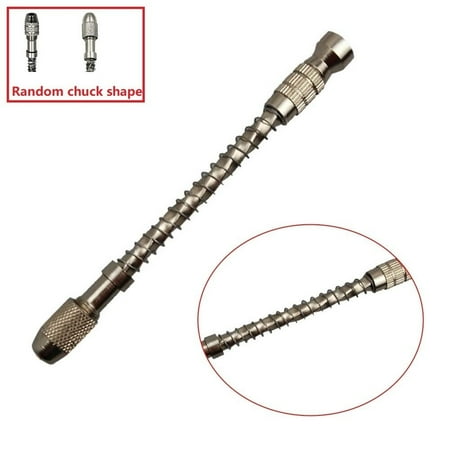 

GLFILL Aluminum Semi-Automatic Mini Micro Manual Hand Chuck Twsit Drill Bit 0.5-3.2Mm