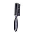 thumbnail image 1 of Pluma de crecimiento de barba de doble extremo para hombres Brocha de afeitar para dar forma a las patillas (negro) Sywqhk Cuidado Belleza, 1 of 6