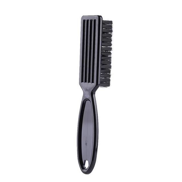 Pluma de crecimiento de barba de doble extremo para hombres Brocha de afeitar para dar forma a las patillas (negro) Sywqhk Cuidado Belleza