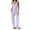 *Purple, variant on Binmer Women's Sleeveless Cami Top and Straight Leg Pants 2 Piece Outfit Set,Casual Matching Loungewear Set ,L