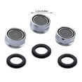 thumbnail image 3 of HWHCGZ 15/16 Inch Faucet Aerator 9 PCS, Kitchen Sink Aerator Replacement Parts, Female Thread Water Saving Faucet Filter with Brass Shell and Gasket for Bathroom,Silver, 3 of 4