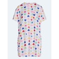 thumbnail image 6 of Joyspun Women's Dreamy Soft Collection Short Sleeve Sleepshirt, Sizes S/M-2X/3X, 6 of 6