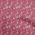 thumbnail image 1 of oneOone Tissu Polyester Spandex Magenta Matériel de Robe Florale Tissu Imprimé Tissu au Mètre 56 Pouces de Large, 1 of 4