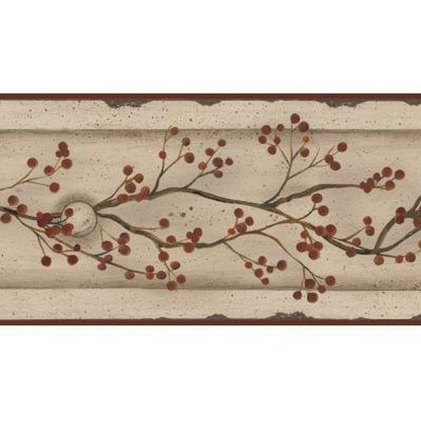 879448 Berry Vine Wallpaper Border